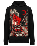 Premium Oversized Verwassen Uniseks Hoodie van Biologisch Katoen