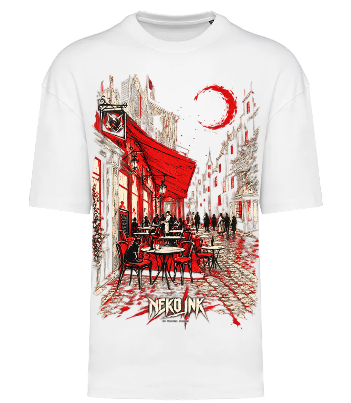 Premium Oversized unisex T-Shirt NEKO-INK X VanGogh