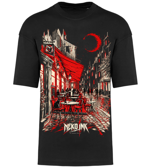 Premium Oversized unisex T-Shirt NEKO-INK X VanGogh