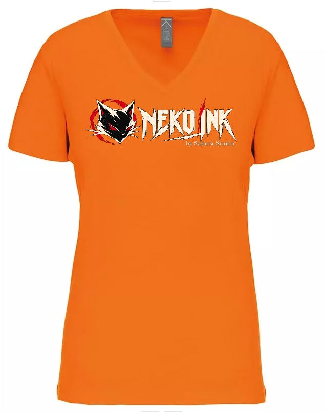 Test t shirt NEKO INK ORANGE